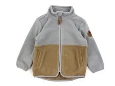 Mikk-line neutral gray fleecejakke